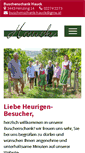 Mobile Screenshot of buschenschank-hauck.at